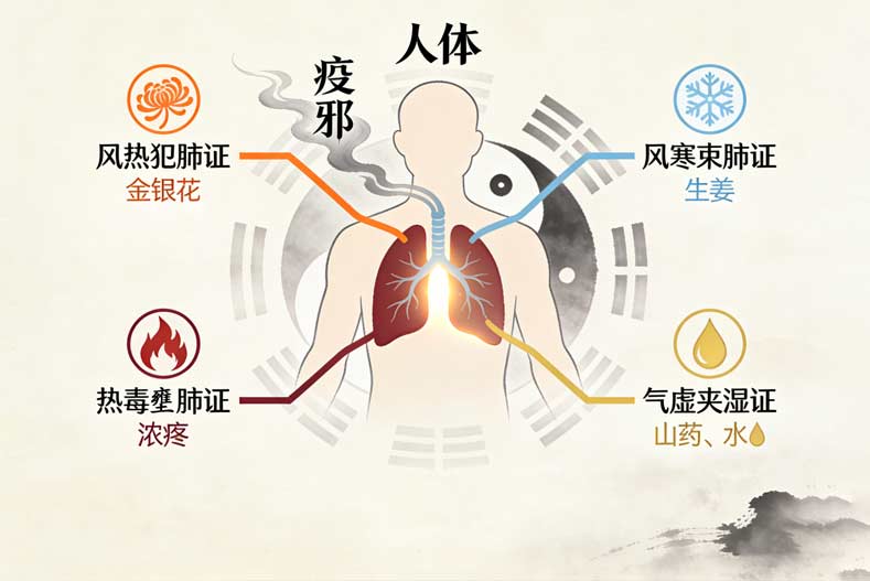康泰甲流的中医辩证